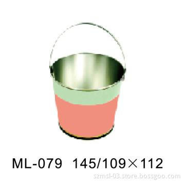 tin bucket with handle